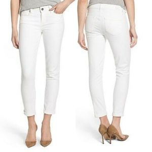 PAIGE 25 Kylie Rolled Crop